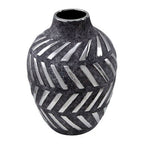 Grey and Silver Small Vase | Helaine