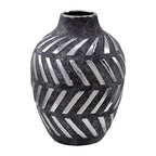 Grey and Silver Small Vase | Helaine