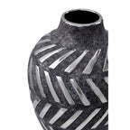 Grey and Silver Small Vase | Helaine