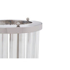 Small Silver and Glass Candle Holder | Franklin
