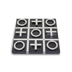 Black and Silver Tic Tac Toe Game | Flos