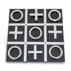 Black and Silver Tic Tac Toe Game | Flos