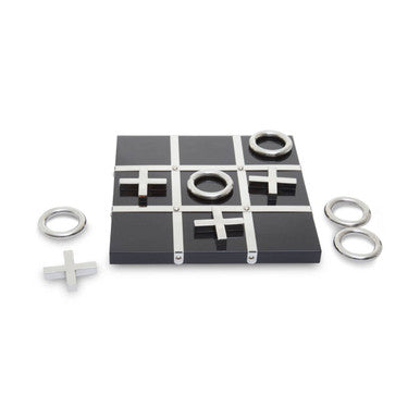 Black and Silver Tic Tac Toe Game | Flos