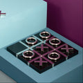 Black and Silver Tic Tac Toe Game | Flos