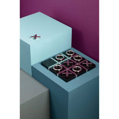 Black and Silver Tic Tac Toe Game | Flos