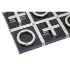 Black and Silver Tic Tac Toe Game | Flos