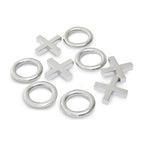 Black and Silver Tic Tac Toe Game | Flos