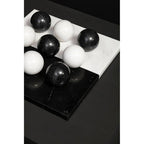 Black and White Tic Tac Toe Marble Game | Flos