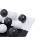 Black and White Tic Tac Toe Marble Game | Flos