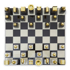 Marble and Wood Chess Set | Flos