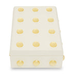 Large Cream and Gold Trinket Box | Frida