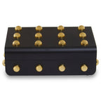 Small Black and Gold Trinket Box | Frida