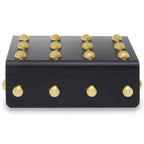Large Black and Gold Trinket Box | Frida