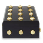 Large Black and Gold Trinket Box | Frida