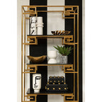 Large Black and Gold Trinket Box | Frida
