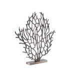 Small Black Nickel Finish Coral Sculpture | Prato
