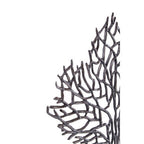 Large Black Nickel Finish Coral Sculpture | Prato