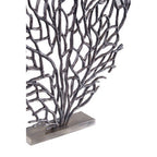 Large Black Nickel Finish Coral Sculpture | Prato