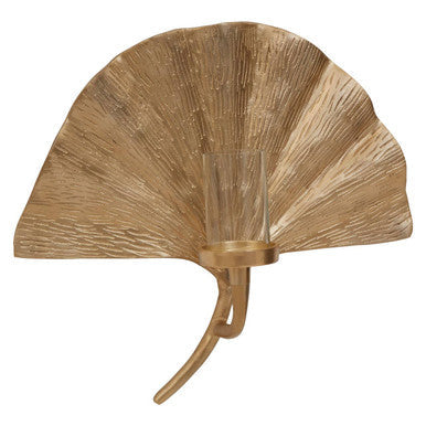 Ginkgo Medium Wall Sconce Candle Holder | Prato
