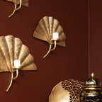 Ginkgo Large Wall Sconce Candle Holder | Prato