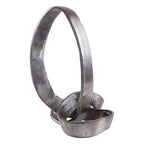 Silver Nickel Finish Knot Sculpture | Prato