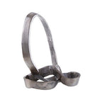 Silver Nickel Finish Knot Sculpture | Prato