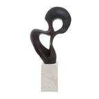 Black Finish Knot Sculpture | Mirano