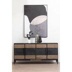 Black Finish Knot Sculpture | Mirano