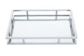 Rectangular Silver Finish Tray | Cruzar