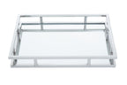 Rectangular Silver Finish Tray | Cruzar