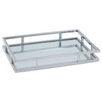Rectangular Silver Finish Tray | Cruzar