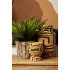 Hand Painted Earthenware Vase | Barren