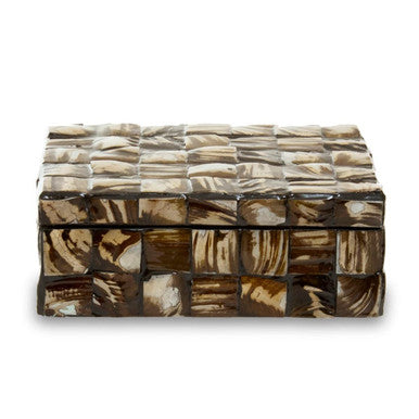 Small Natural Shell Detail Box | Branna