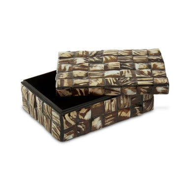 Small Natural Shell Detail Box | Branna
