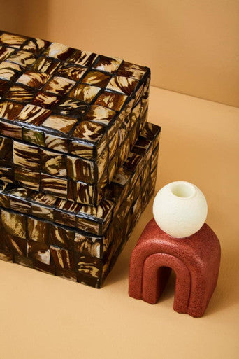 Small Natural Shell Detail Box | Branna