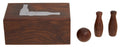 Sheesham Wood Skittles Set | Churchill Games