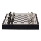 Black and Silver Chess Set | Churchill Games