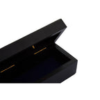 Black Leather Effect Telescope with Box | Churchill