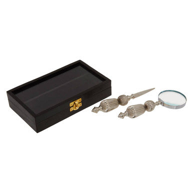Magnifying Glass and Letter Opener with Box | Churchill
