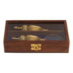 Gold Finish Magnifying Glass and Letter Opener | Churchill