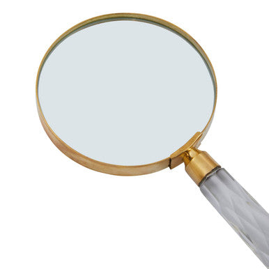 Antique Gold Finish Magnifying Glass | Churchill