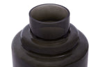 Small Black Smoked Glass Vase | Cayden