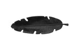 Black Finish Curved Leaf Dish | Prato