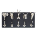 Animal 5 Hook Wall Hanger | Safari
