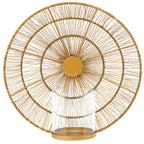 Gold Wire Wall Sconce Candle Holder | Enzo