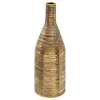 Gold Large Ceramic Bottle Vase | Hermosa