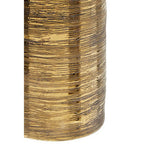 Gold Large Ceramic Bottle Vase | Hermosa