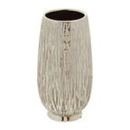 Small Silver Ceramic Vase | Hesper