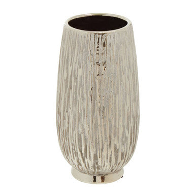 Small Silver Ceramic Vase | Hesper