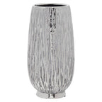 Small Silver Ceramic Vase | Hesper